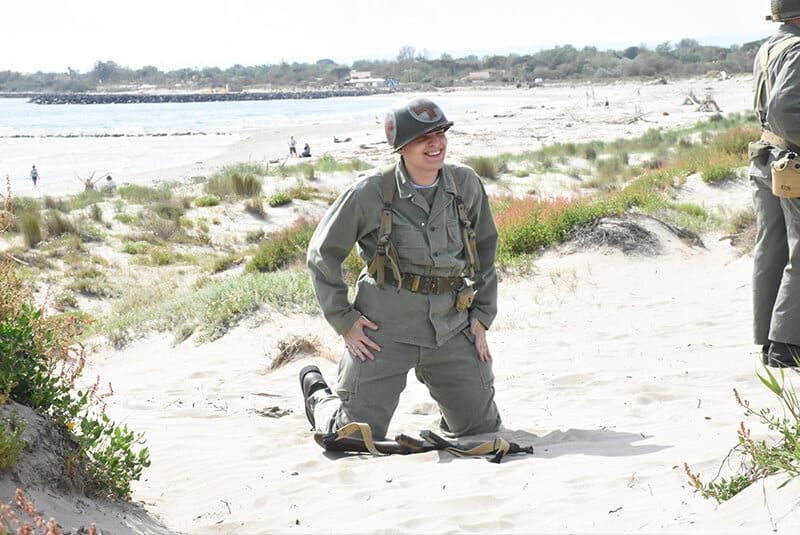 Visite Bunker 638 seconde guerre mondiale camping la tamarissiere