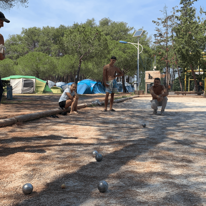 Petanque camping la tamarissiere
