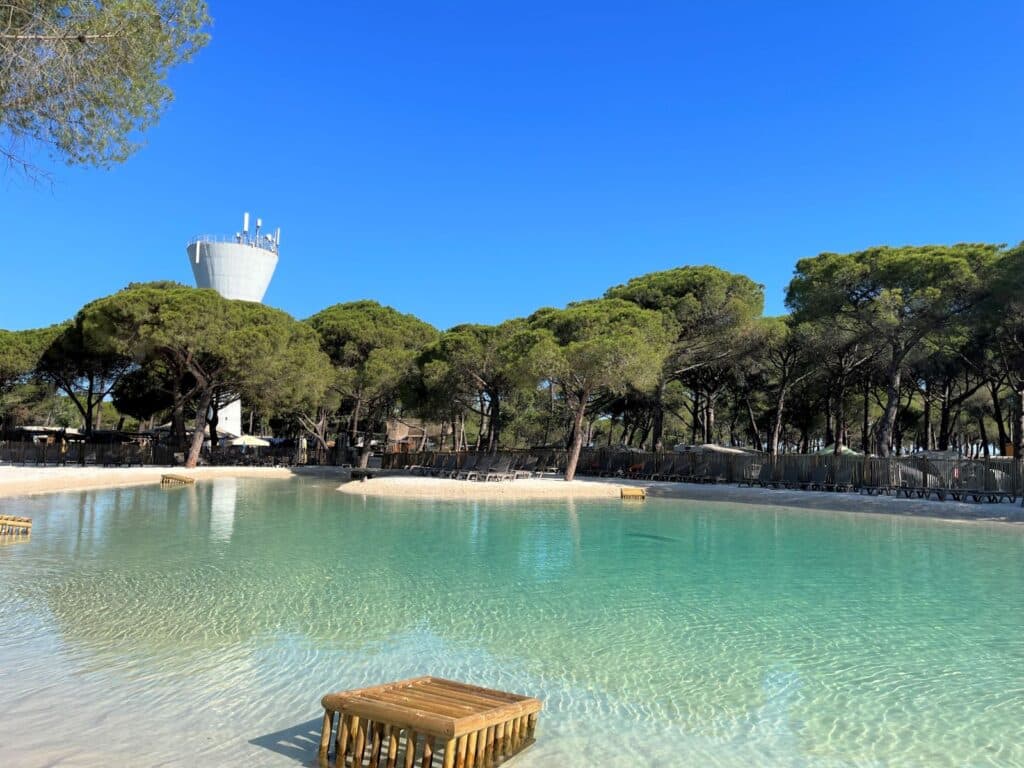 lagon espace aquatique camping agde la tamarissière