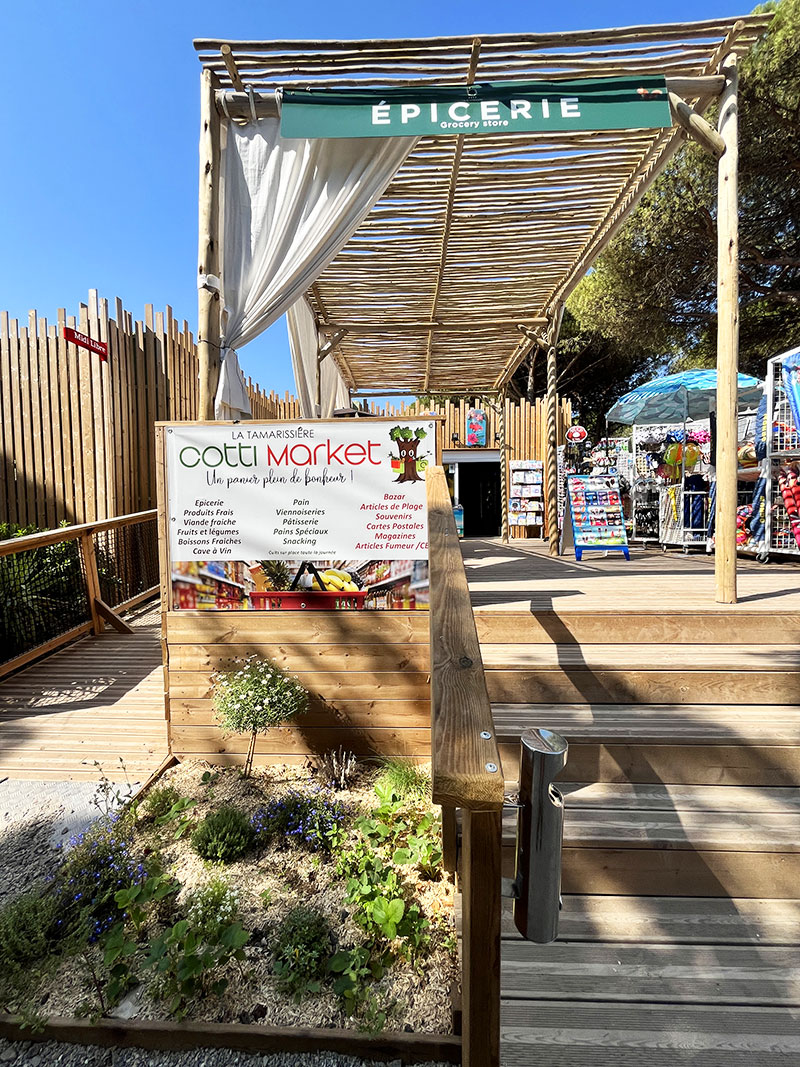 cotti market epicerie camping tamarissière agde 3