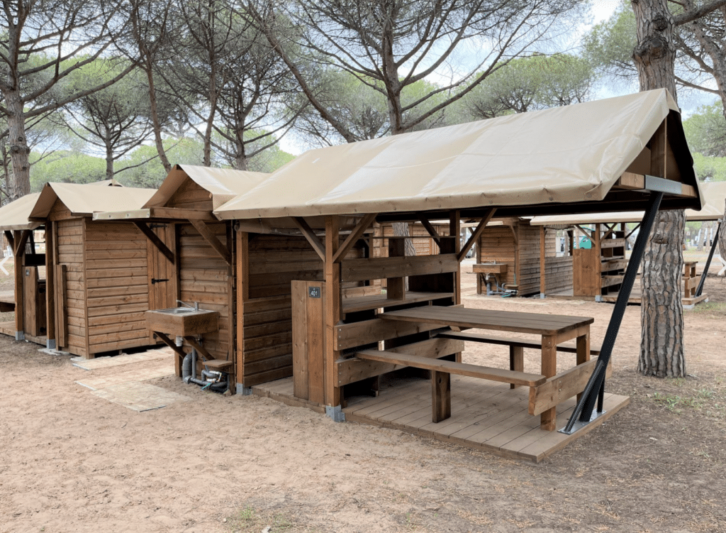 Private sanitary pitches