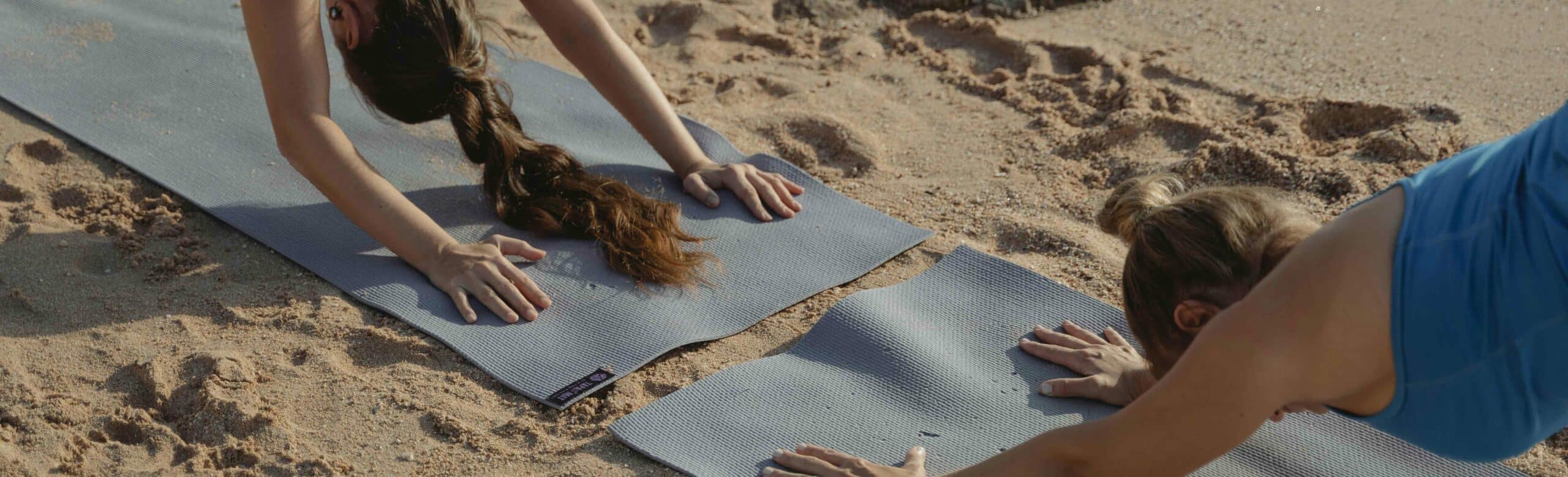 yoga on the beach