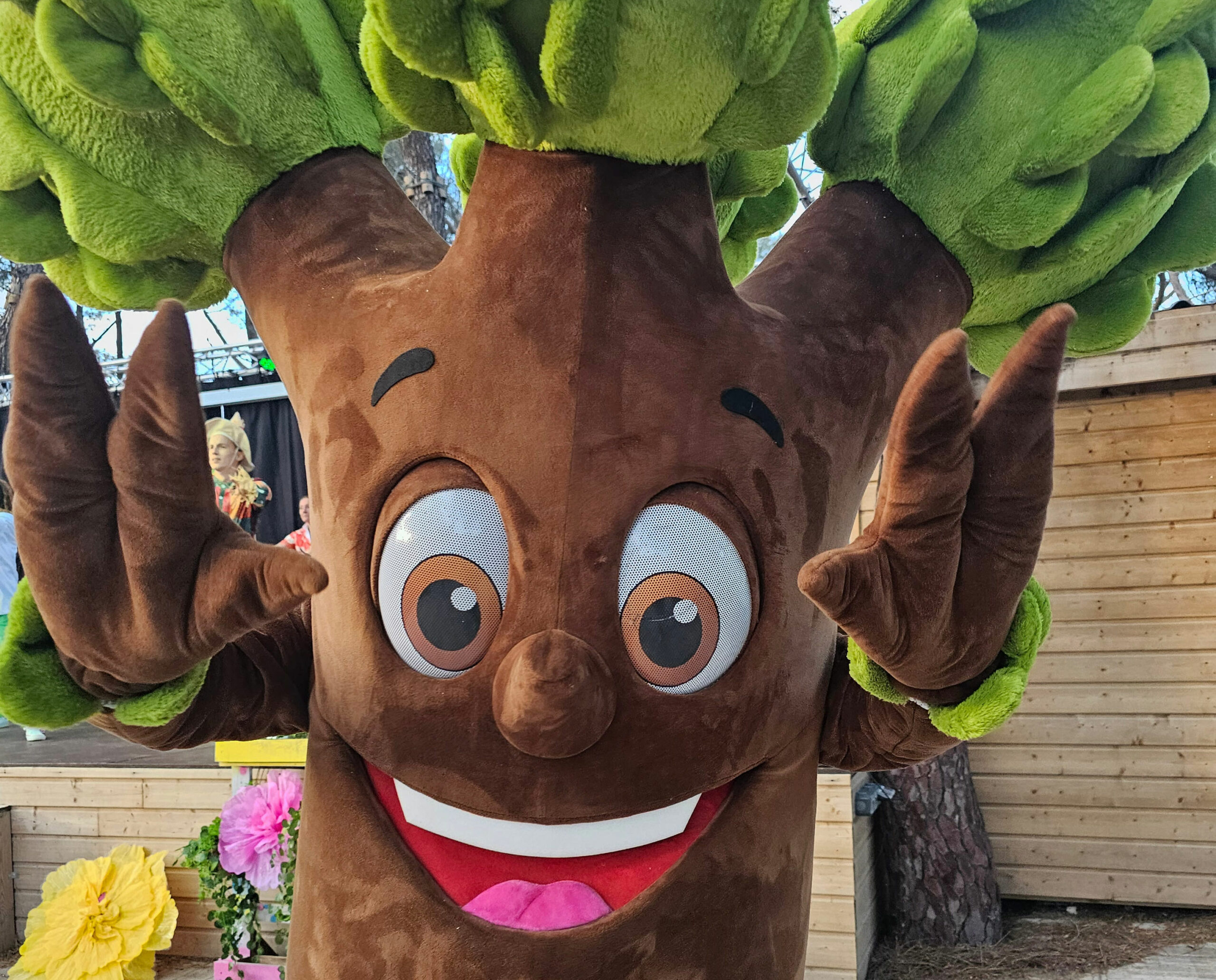 Campsite with kids' club