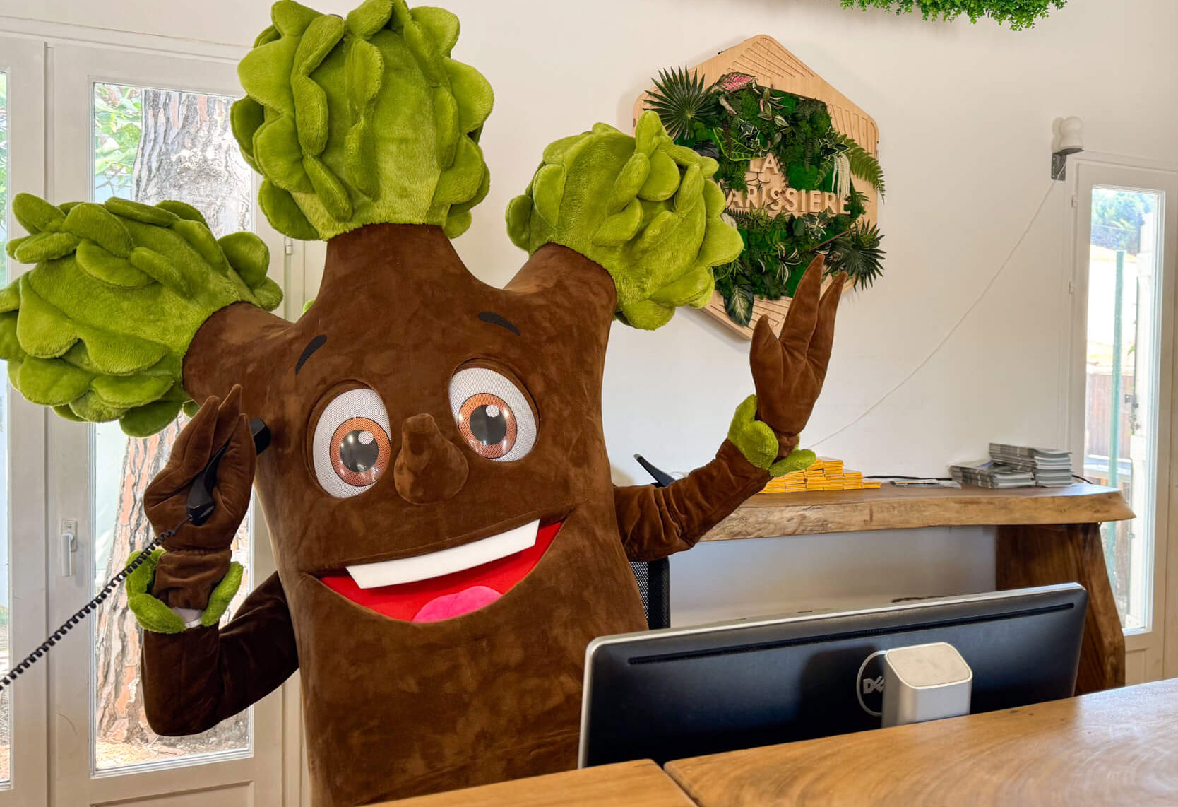 Camping with services