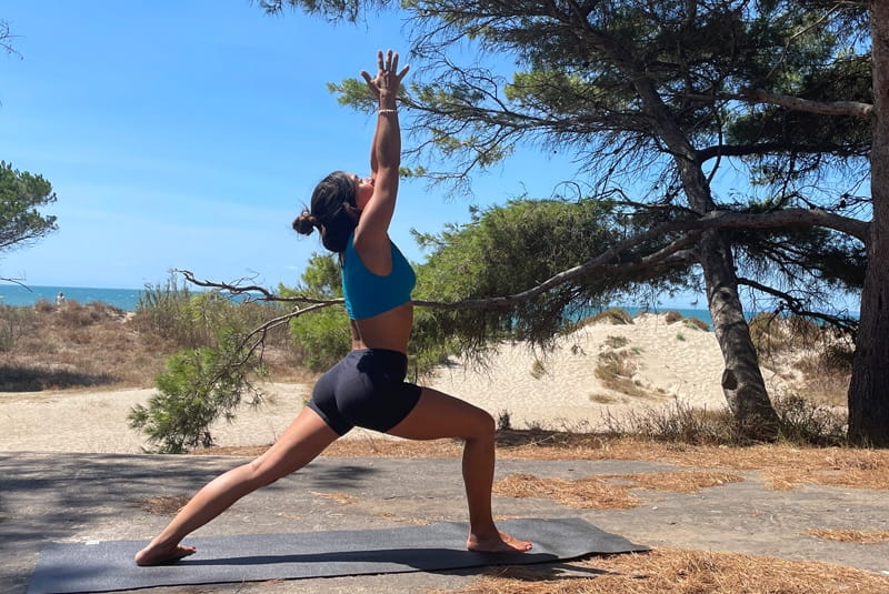 Camping avec cours de yoga