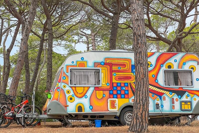 Pitch Caravan 6 persons