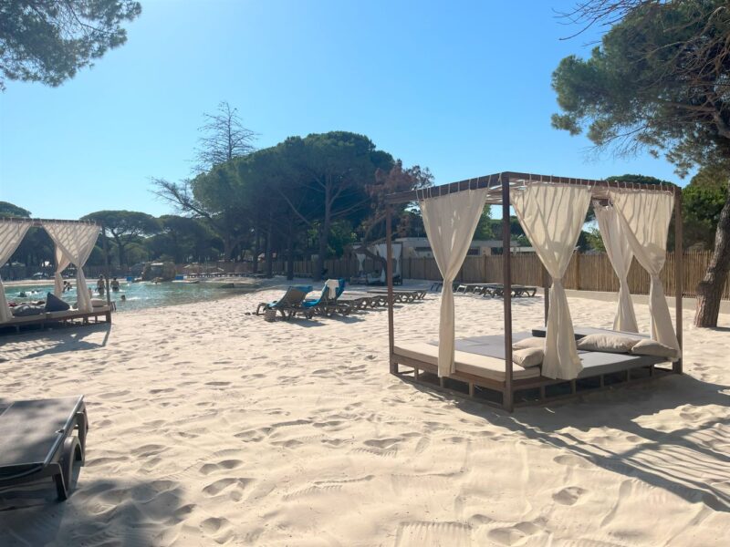 camping la tamarissière agde espace aquatique