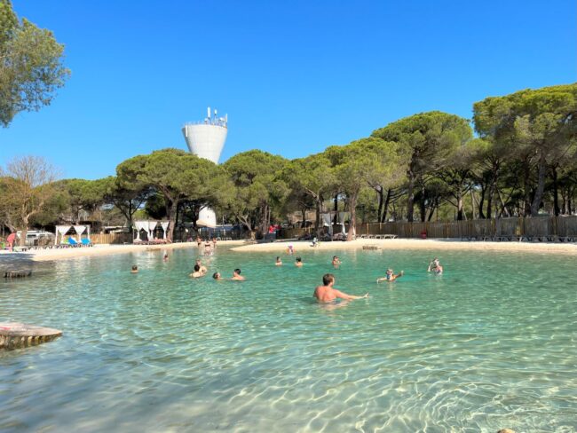 camping occitanie agde la tamarissière espace aquatique