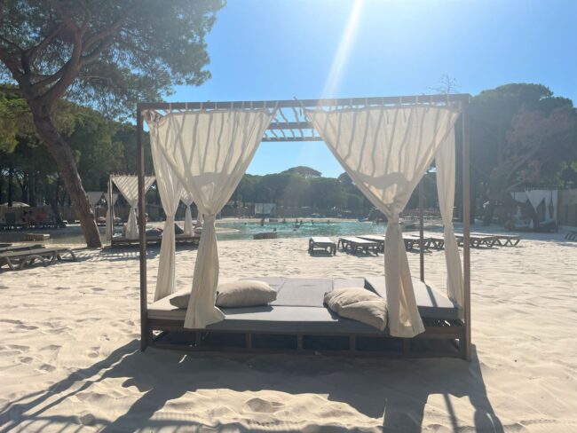 camping piscine espace aquatique enfants agde la tamarissière