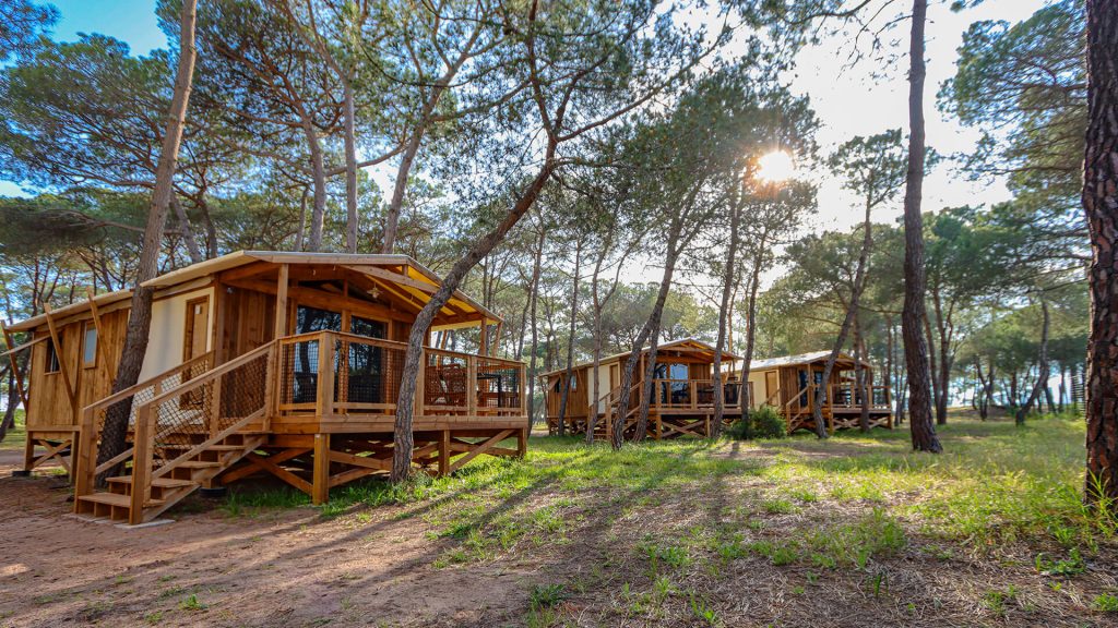 Logement d'exception - Cottage Panoramik au Camping la Tamarissiere
