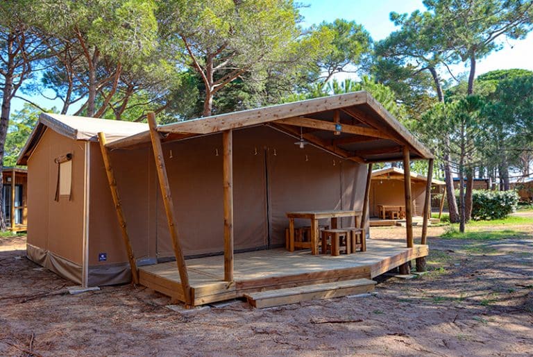 Lodge Boheme camping la tamarissiere