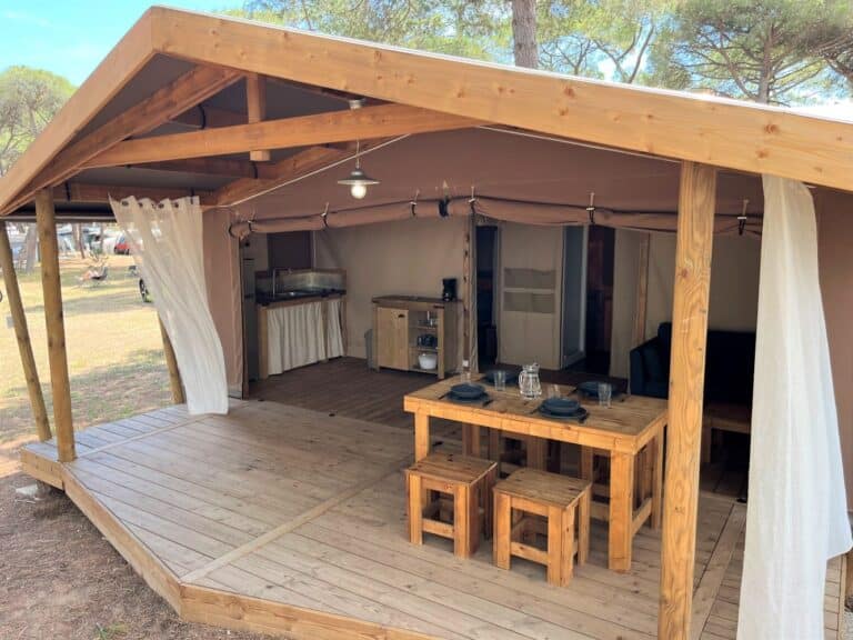 Lodge Bohème camping agde la tamarissière hérault occitanie