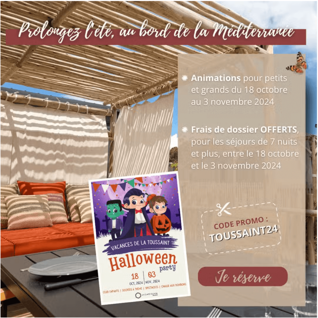 vacances camping agde automne