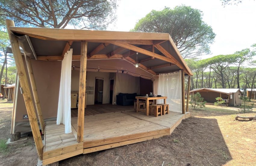 hebergement nature lodge boheme camping agde la tamarissière