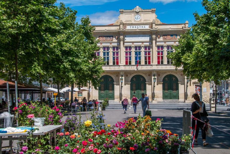 tourisme béziers activité marché aux fleurs camping la tamarissière